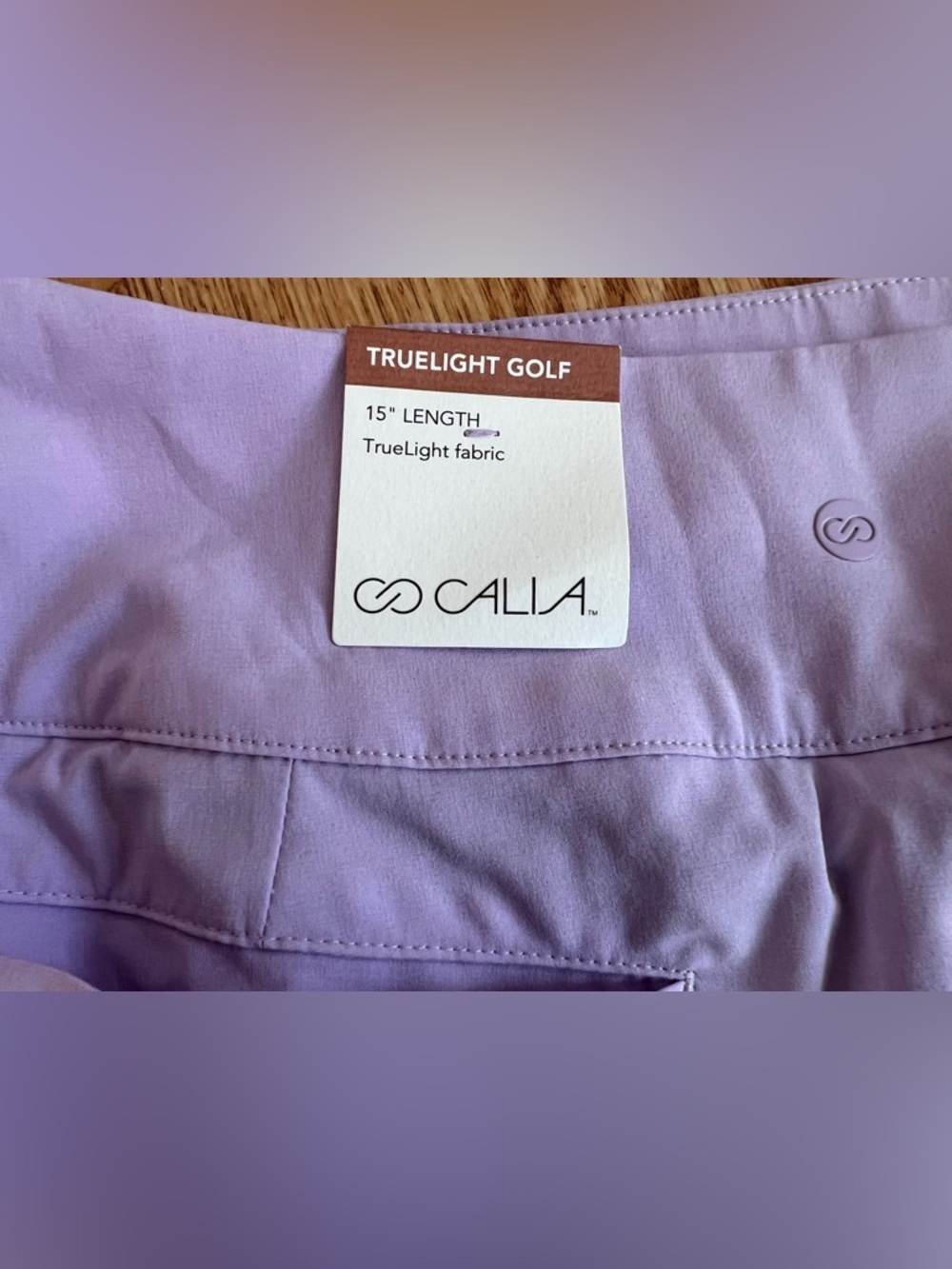 Calia Truelight 15" Golf Skort in Lavender Size 6 NWT - Picture 5 of 9